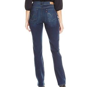 Levis 513 Perfectly Slimming Metal Accent Jeans